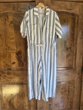 Striped Jumpsuit